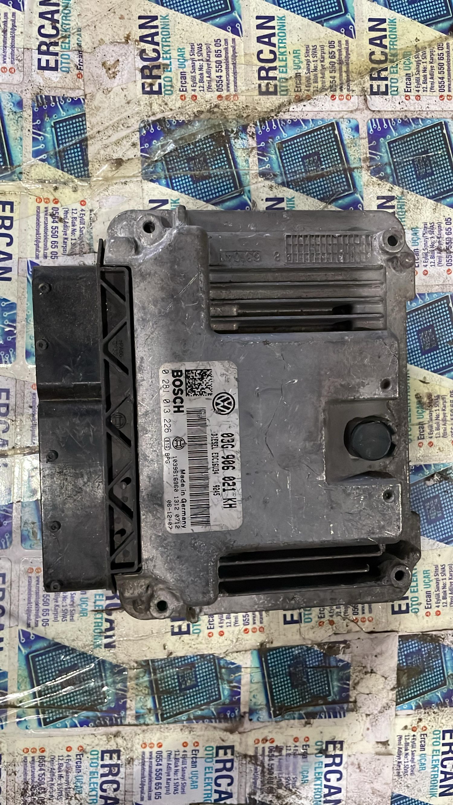 03G906021KH VW JETTA 1.9 Motor Beyni 